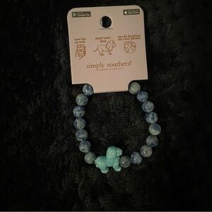 Simply Southern Blue Lion Bracelet